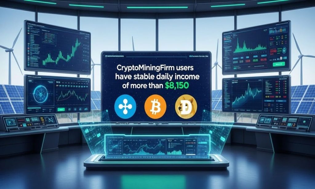 From Mobile To Cloud Mining!Earn $8,150 A Day With CryptoMiningFirm!