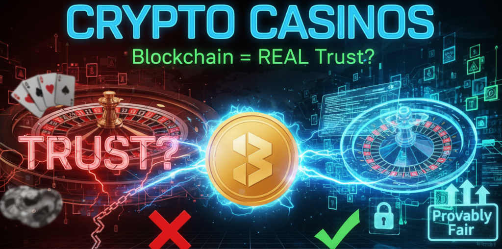 Crypto Casinos – How Blockchain Is Redefining Trust In Online Gambling